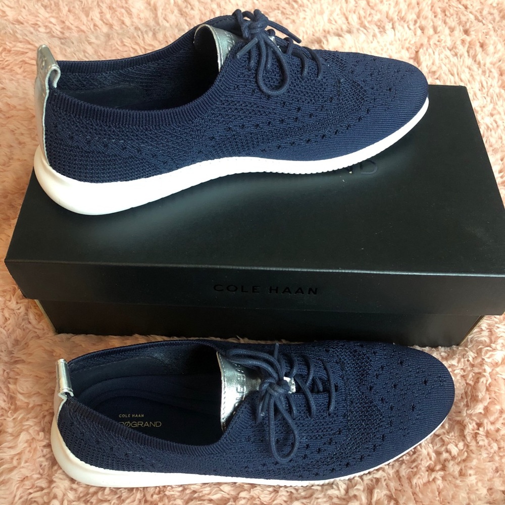 Cole Haan Zerogrand Oxford - Marine Blue